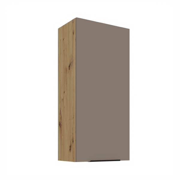 Horní skříňka Aria 50 G-108 1F Barva korpusu: Dub artisan, Barva dvířek: TA - Sandgrau AFM
