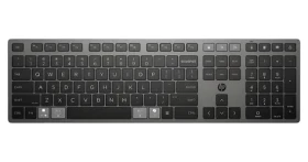HP 725 černá / Bezdrátová klávesnice / nabíjecí / multidevice / USB+BT / CZ (9T5B2AA#BCM)