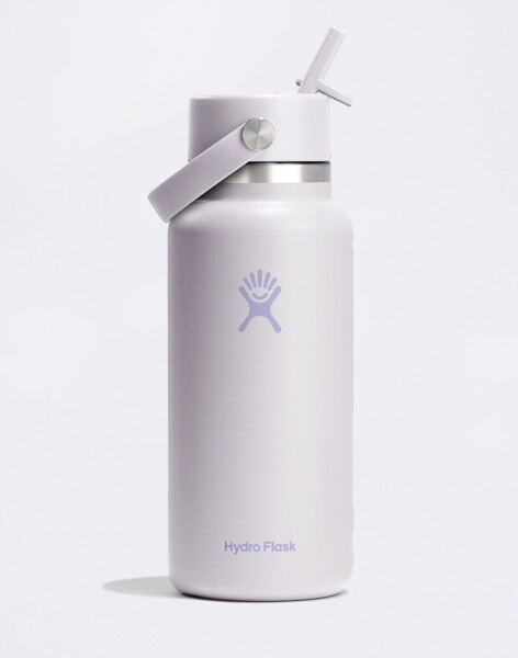 Hydro Flask Wide Mouth with Flex Straw Cap (946 ml) Cloud Pink