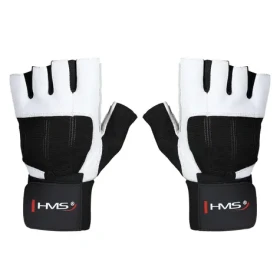 HMS RST04 BÍLÉ VEL.XL FITNESS RUKAVICE (17-63-236)