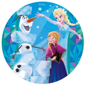 Dortisimo Dekora jedlý obrázek Frozen (Anna, Elsa a Olaf)