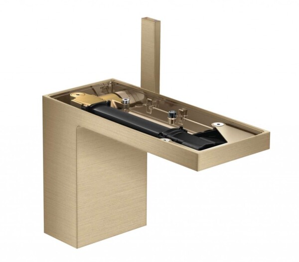 AXOR - MyEdition Umyvadlová baterie s výpustí Push-Open, EcoSmart, kartáčovaný bronz/bez destičky 47032140