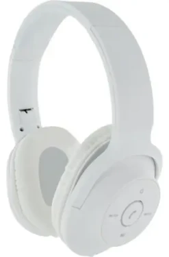 Schwaiger Stereo headset bílá / Sluchátka / Bluetooth 4.2 / Mikrofon / 3,5mm jack (KH220BTW512)