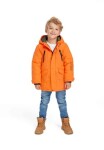 Kabát chlapecký Parka, Minoti, Blazer 2, oranžová - 86/92 | 18-24m