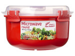 Sistema Dóza na ohřev jídla Microwave 915 ml červená