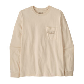 PATAGONIA M's L/S MW '95 Oval Logo Pocket Tee, UDNL (vzorek) velikost: M