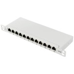 DIGITUS Patch panel, CAT6,19,24xUTP RJ45