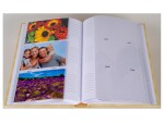 Jednobarevné fotoalbum, 10x15, zasunovací B-46300S Vinyl 5 béžové
