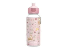 Little Dutch Láhev na pití 400 ml Fairy Garden růžová (107410065406LD)