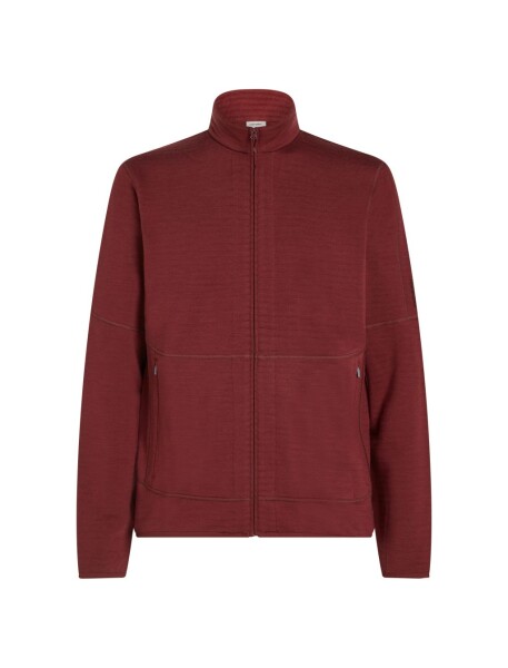 ICEBREAKER Mens Merino 400 RealFleece Descender LS Zip, Port velikost: XL