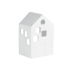 Räder Porcelánový svícen domeček Beacon, bílá barva, porcelán
