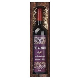 Mediabox Dárkové víno - Mamince - červené 750ml