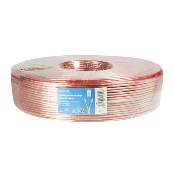 LogiLink CA1082 / Reproduktorový kabel / 2x 1.5mm / 100m (CA1082)