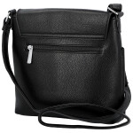 Stylová dámská koženková crossbody kabelka Katia, černá
