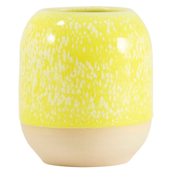 Studio Arhoj Stojánek na psací potřeby Banana Belle, žlutá barva, keramika