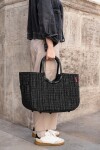 Nákupní taška Reisenthel Loopshopper L Bouclé black