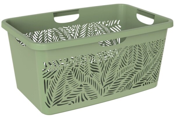 DEA HOME Koš na čisté prádlo JUNGLE 47 L - zelená