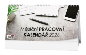 Stolní kalendář 2026 Baloušek - Měsíční pracovní