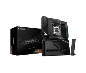 GIGABYTE MB Sc AM5 X870 AORUS STEALTH, AMD X870, 4xDDR5, 1xHDMI, 2xUSB4, WiFi EDF_1706357
