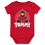 Outerstuff Dětské body Chicago Blackhawks NHL Mascot Pride Ss Creeper Velikost: Batole 24 měsíců