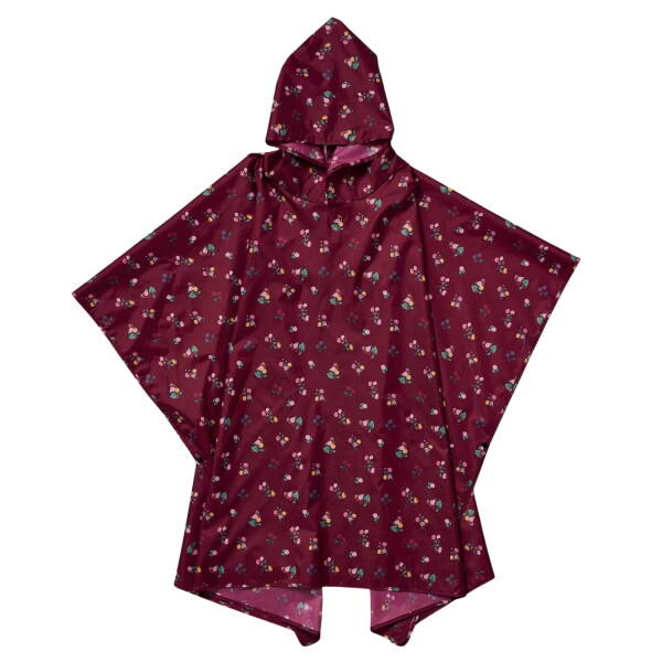 Rifle Paper Co. Pončo do deště Ditsy Dahlia, červená barva, plast