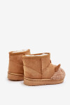 Zateplené Dětské Kotníkové Sněhule Lamy Camel Esandira 29