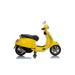 Mamido Dětský elektrický skútr Vespa ROMA žlutý