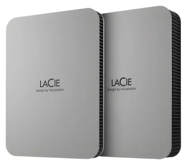 LaCie Mobile Drive Secure šedá / Externí HDD / 4 TB / 2.5" / USB-C 3.2 Gen 1 (STLR4000400)