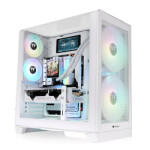 THERMALTAKE Case View 390 Air, ATX, Průhledná bočnice, 2x 120mm Fan, bílá EDF_964040