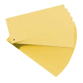 Herlitz Oddělovací pásky / 100 ks / žlutá (10843613)