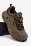 Pánské sportovní trekové boty Big Star HI-POLY SYSTEM – khaki Velikost: 43