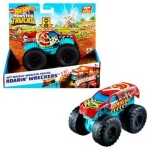 Mattel Hot Wheels Monster trucks stvořitel modro oranžový podvozek