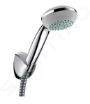 HANSGROHE - Crometta 85 Set sprchové hlavice, 2 proudy, držáku a hadice 1,25 m, chrom 27558000