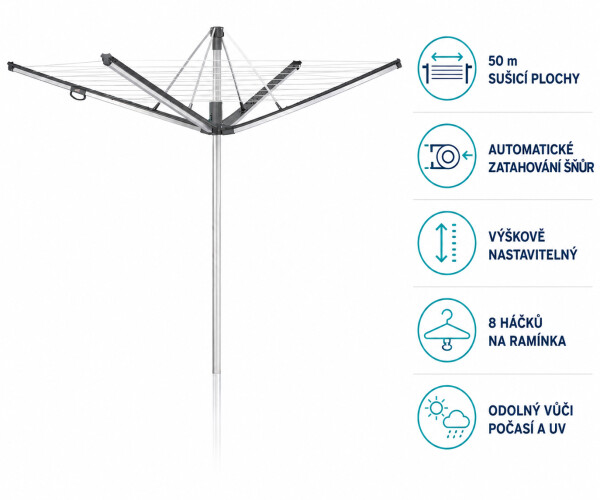 Leifheit Venkovní sušák Linomatic 500 Plus 85276