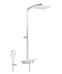 HANSA - Emotion Sprchový set s termostatem, 36x22 cm, 3 proudy, bílá/chrom 5865017182
