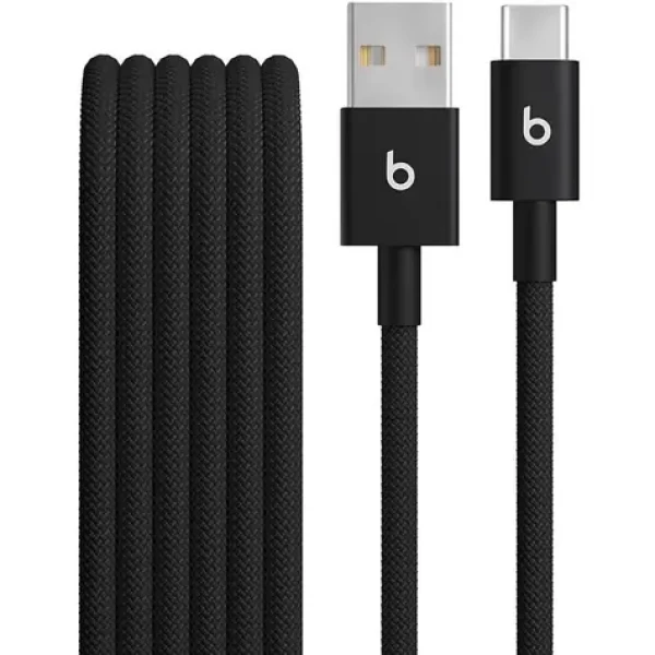 Beats kabel USB-A (M) - USB-C (M) 1.5 m černá / opletený (MDGG4EE/A)