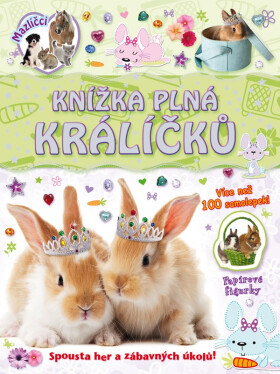 Knížka plná králíčků - samolepky a figurky - Kolektiv