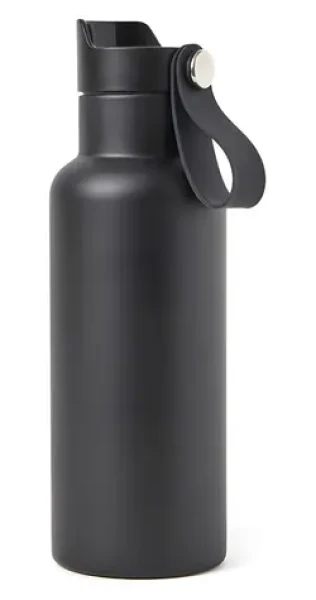 Vinga Balti černá / Termoláhev / 500 ml / nerezová ocel / push víčko