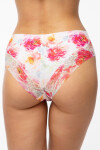 KALHOTKY PEONY CHEEKIE BRASIL bílo-růžová S