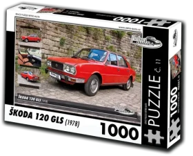 RETRO-AUTA Puzzle č. 11 Škoda 120 GLS (1978)