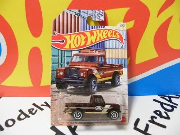 10/23 Long Blistr - LAND ROVER SERIES III PICKUP - Hot Wheels