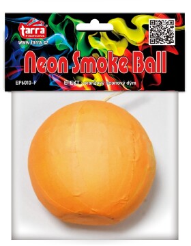 Pyrotechnika dýmovnice Neon Smoke Ball o ranžová 1 ks