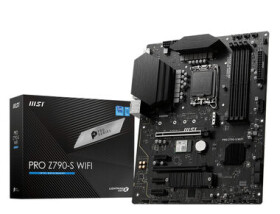 MSI PRO Z790-S WIFI / Z790 / LGA 1700 / 4x DDR5 / PCIEx16 / 2.5GLAN / WiFi / ATX (PRO Z790-S WIFI)