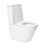 WC kombi komplet kombinovaný SAT Infinitio bílá matná mat vario odpad SATINF031VPSNWM SATINF031VPSNWM