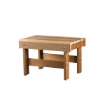 Lavice hotová - 46x70 s nohama, osika THERMOWOOD CB57TWASL