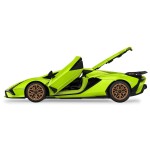 RASTAR RASTAR Konstrukční autíčko na dálkové ovládání Lamborghini Sian 1:18 zelené