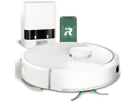 IRobot Roomba Combo 105 + AutoEmpty dock bílá / Robotický vysavač / WiFi / vysávání mopování / 4460 mAh (5061042263162)