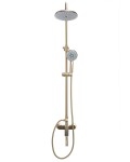 REA - Sprchový set s baterií 150mm VERSO kartáčované zlato REA-P9146