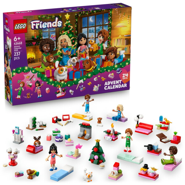 LEGO® Friends 42668 Adventní kalendář 2025 - LEGO® Hidden Side™
