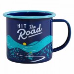 GENTLEMEN'S HARDWARE Plechový hrnek Hit The Road 325 ml, multi barva, kov